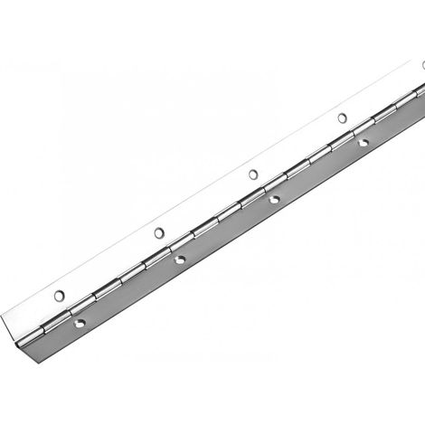 Cerniera per mobili in acciaio inox, L.600 x P.32 mm HETTICH