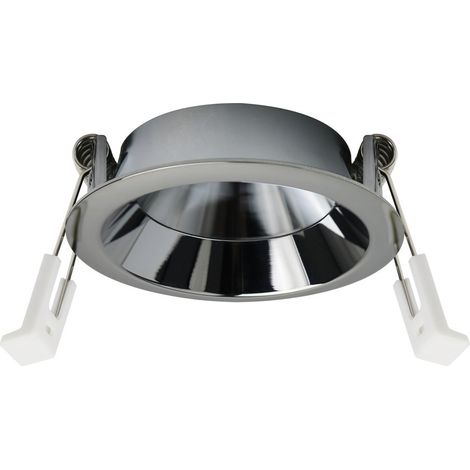 Plafonnier rond basculant Fit 62 Chrome (1/2)