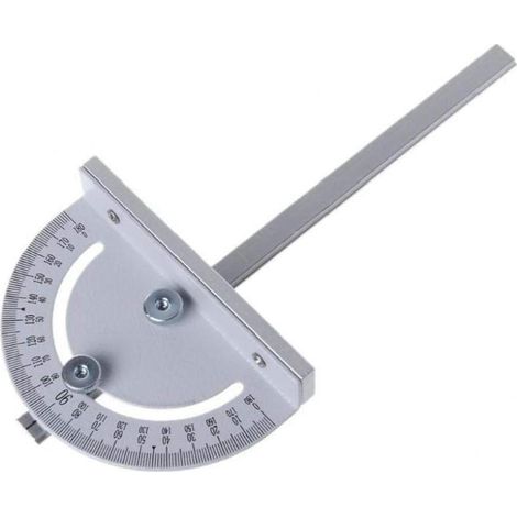 pezzi Mini sega circolare da tavolo Righello angolare per tavolo fai da te Macchine per la lavorazione del legno Righello angolare con scanalatura a T (1/5)