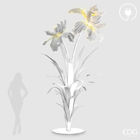 EDG Enzo De Gasperi Decoro Iris 2 Led 12V 300W H 350 cm L 170 Cm Natural