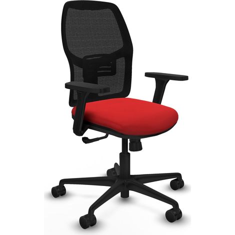 Silla de oficina piqueras y crespo Alfera crema soporte lumbar (1/2)