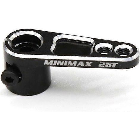 Bras de direction en aluminium CNC 25T pour camion RC tout-terrain Traxxas TRX4, noir js (1/5)