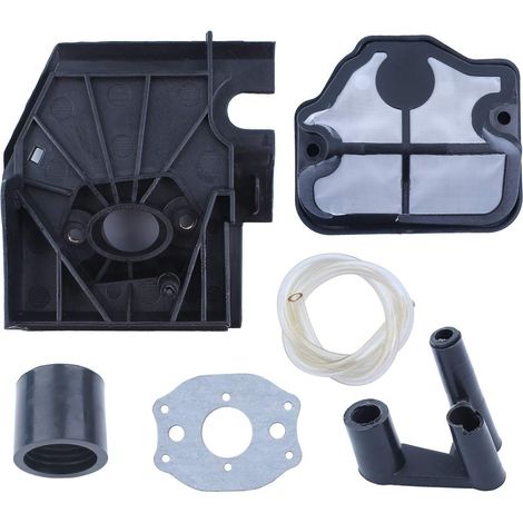 Kit de joint de carburateur Adaptateur Filtre à air Admission Kit pour Husqvarna 136 137 141 142 142e 36 41 pièces de tronçonneuse (1/5)
