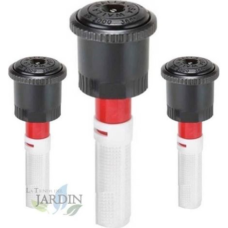 Set di 3 Ugello Rotator MP2000 Hunter 360º, ugello diffusore di irrigazione da 4 a 6,7 m