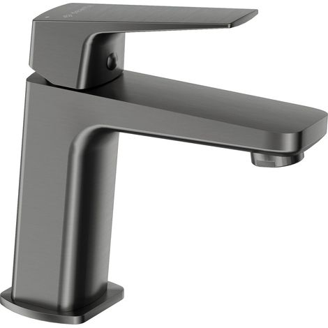 Mezclador monomando de lavabo en PVD color Titanio Deante BLUR BQLD20M  Titanio (1/5)