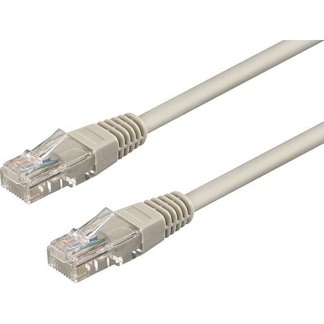 WP WPC-PAT-6U200 Netzwerkkabel Grau 20 m Cat6 U/UTP (UTP)