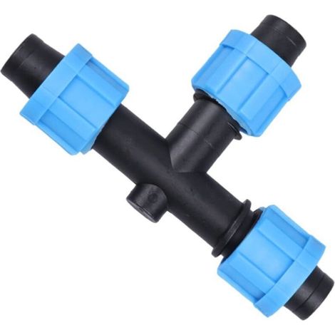 10pièces Connecteur Tuyau Irrigation Jardin Lot De Raccordements Goutte à Goutte Raccords Système Accessoire Jardinage