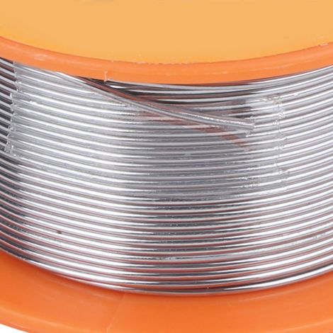 Fil de soudure au plomb de haute pureté et sans nettoyage, 50 g, 0,8 mm. (1/5)