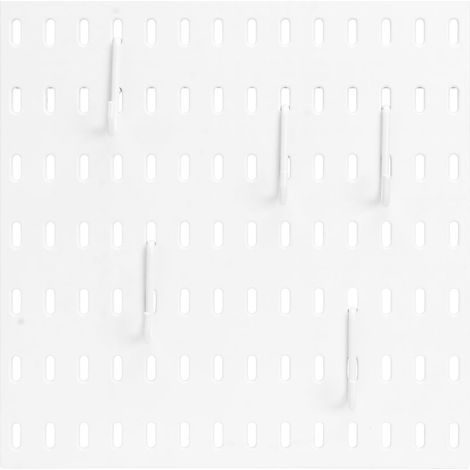 Étagère de rangement multifonctionnelle facile à installer, en plastique blanc, grande capacité, (1/5)