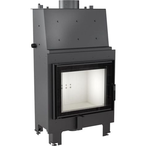 Wasserführender Kamineinsatz KRATKI MBZ 13 kW Ø 200 mit Türfeder (1/5)