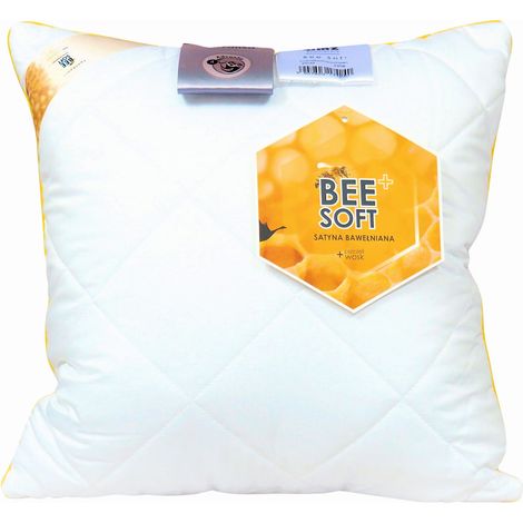 Cuscino in raso 40x40 trapuntato 250 g Bee Soft Premium (1/5)