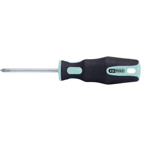KS TOOLS 153.1040 - TOURNEVIS INOXPLUS POZIDRIV PZ1, L. 75 MM - EN CHROME VANADIUM (1/2)