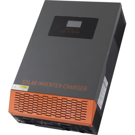 Off-Grid-Solarwechselrichter 110A MPPT, Ein-Tasten-Reset, 4 Lademodi, 48V DC auf 230V AC, Solarladeregler 5500W (1/5)