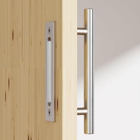 Sliding Door Handle Stainless Steel Silver (1/5)