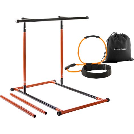 Pack Station de Tractions et Fitness avec Guide D'Exercices et Ceinture avec bandes de résistance pour les fessiers et guide d'e (1/5)
