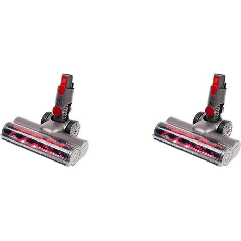 2 têtes de brosse turbine pour aspirateur V7 V8 V10 V11 V15, accessoire pour sols avec phares LED (1/5)