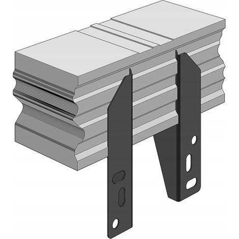 Soporte externo para viga de montaje en caliente Marbet CBM 10.25.Z (1/5)