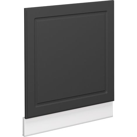Frontblende Fame-Line, Anthrazit-Gold, 60 cm ohne Arbeitsplatte, Vicco