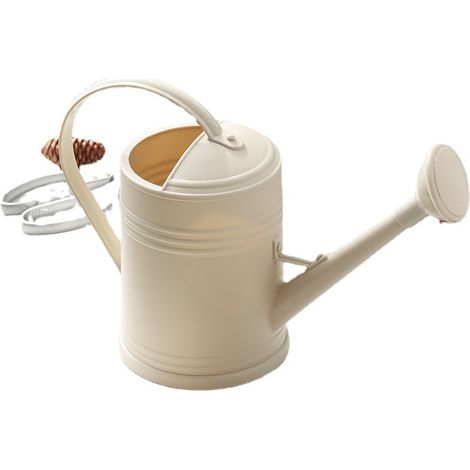 Arrosoir 2 L à long bec, beige – pour plantes d'intérieur (1/5)