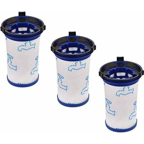 Filtre Hepa Pour Aspirateur Rowenta Air Force 360 Et Tefal - Compatible Zr009001 - Lavable Et Réutilisable - Lot De 3 Pièces (1/5)