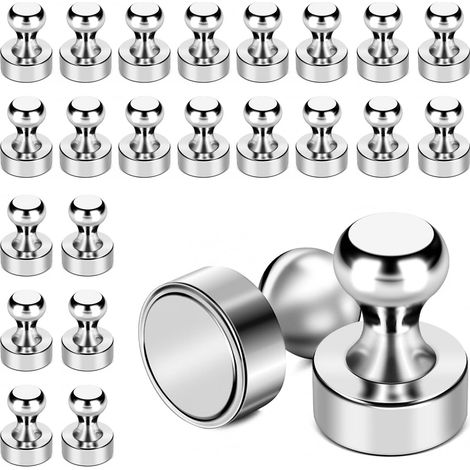 Magnets En Neodyme - 24x72 mm - Pour Tableau Noir Et Surfaces Métalliques - 1 Pièce (1/5)