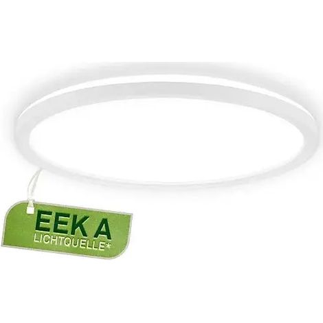 Plafoniera LED Briloner Tava ultra slim 11,4W 2400 lm Ø 29 cm luz natural 4000K