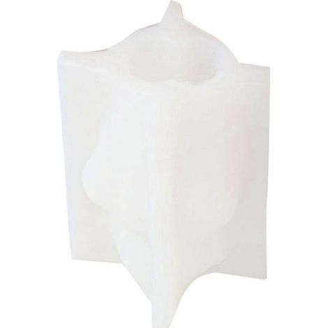 Moule en silicone en forme de mouton pour bougies, savon, plâtre et autres objets décoratifs.