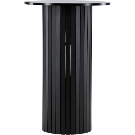 Table de Bar Design "Haron" 105cm Noir