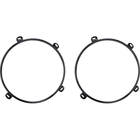 Staffa di montaggio per faro da 7 pollici, 2 pezzi, anello di supporto per lampada adatto per Jeep Wrangler TJ 07-18. (1/5)