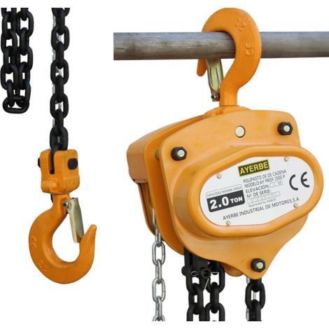 AYERBE - 580365 - Polipasto 2 Toneladas Profesional (1/3)
