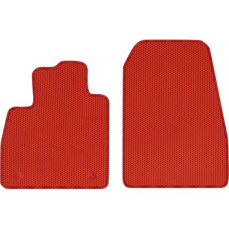 Ford Transit Courier II del 2023. Alfombrillas exclusivas - EVA HONEYCOMB RED (1/5)