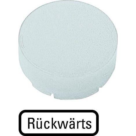Verrine pour boutons-poussoirs saillante blanche A REBOURS EATON M22-XDLH-W-D16