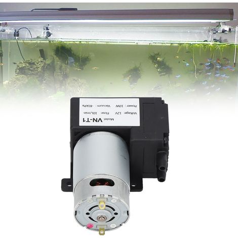 VN T1 Mikro-Gleichstrom-Vakuumpumpe, geräuscharme mechanische Teile für Industriezubehör (12V DC) (1/5)