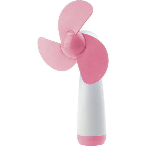 1 Mini ventilateur, pales en mousse, interrupteur ON-OFF, angle réglable, ABS et EVA, pour bureau et voyage (1/5)