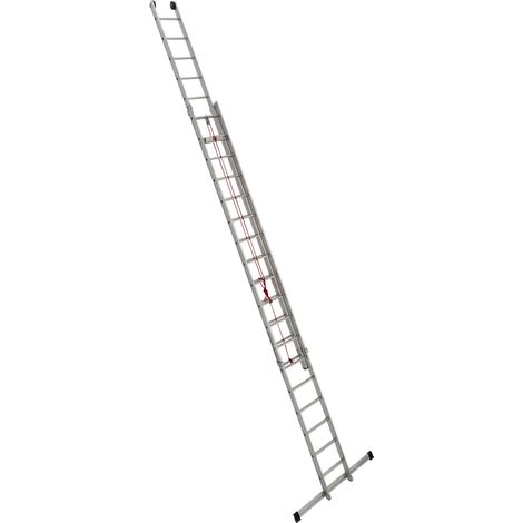 Euroline Premium 312 Seilzugleiter 2x18 Sprossen (1/3)