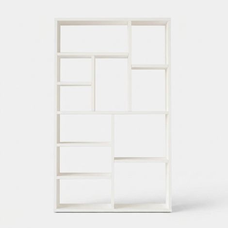 Libreria scaffale moderna in melaminico Vekor - Bianco (1/3)