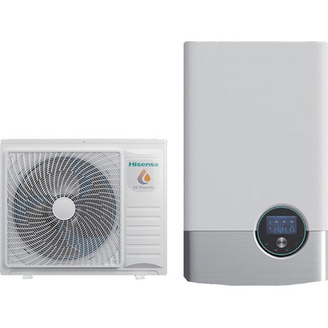 Pompa di calore Hisense ahw-080hcds1 8 kW portata 2700 m³/h (1/2)