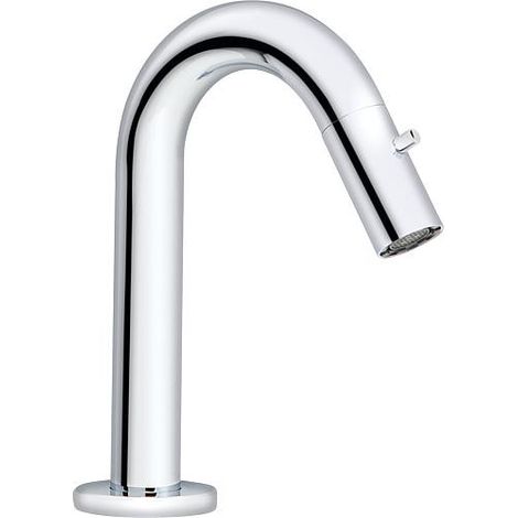 Banyo – Robinet de lave-mains sans garniture d'écoulement – Finition chromée – Hauteur 178mm – Saillie 111mm – Pour eau froide