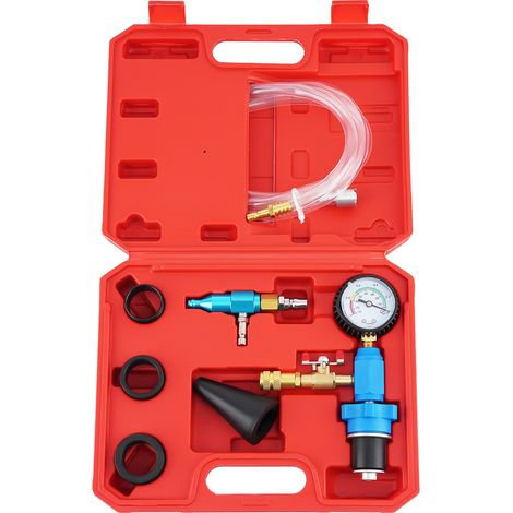 Auto Cooling System Car Radiator Coolant Vacuum Refill Purging Tool Gauge Kit (1/5)