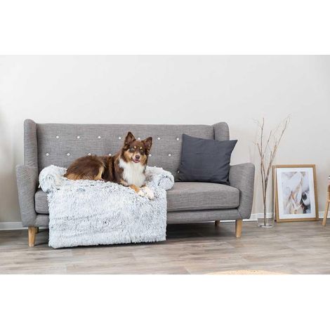 Trixie Harvey cama para perro blanco y negro 80x130 cm