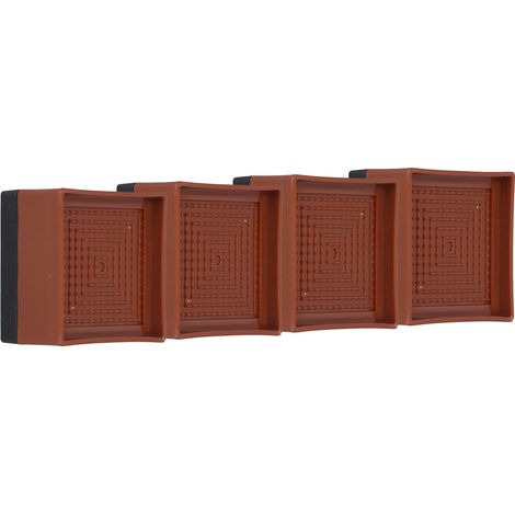 Ortviai Pieds Élévateurs Universels pour Meubles et Électroménager – 4 Pièces, Hauteur 4 cm, Antidérapants et Protecteurs de Sol (1/4)