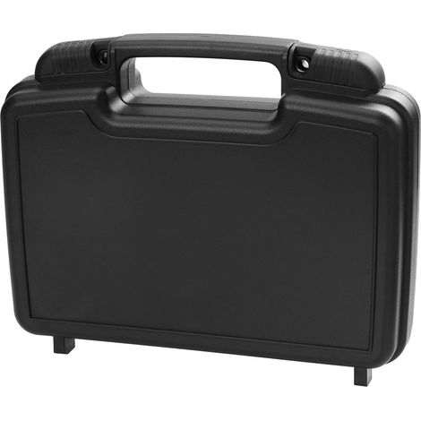 Boîte à Outils en Pp Noir Grosse Capacité Portable Résistant aux Chocs, Coffret de Rangement pour Outils, Format Pratique pour Équipement (1/5)