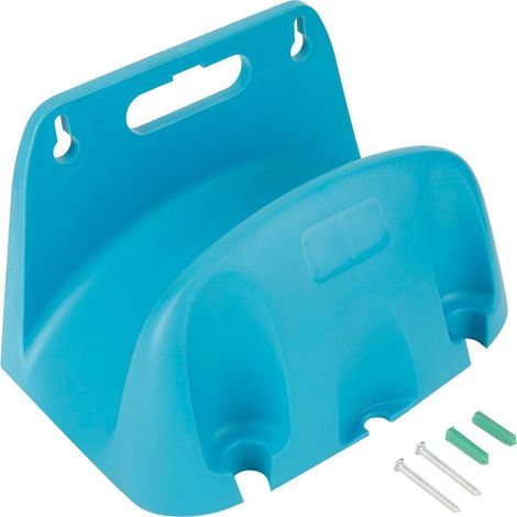 Support d'enrouleur de tuyau 9,84 x 6,3 6,3 pouces, support de stockage de câbles, support mural, pour serre et jardin (1/5)