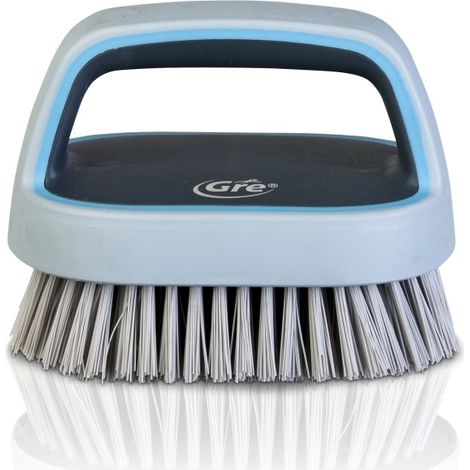 Brosse de nettoyage pour piscine, pour les parois, le fond, les marches et les carreaux, utilisation manuelle dans les spas, les lacs, les fontaines et les baignoires-AquaForge (1/3)