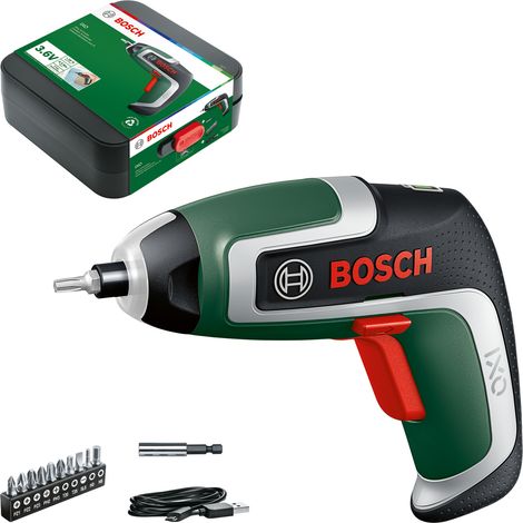 Visseuse sans fil Bosch IXO (7ème génération, 3,6V, 2,0Ah, câble micro USB, boîte de rangement) — vue 2