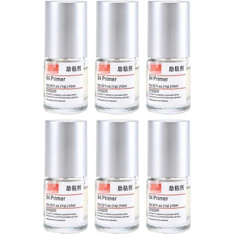 Promoteur d'adhérence automobile (6 flacons de 10 ml) pour ruban adhésif double face-5X2.8cm (1/4)