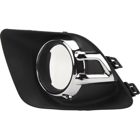 Enjoliveur chromé élégant pour feu antibrouillard gauche de voiture, compatible Mitsubishi Outlander Sport ASX RVR (2010-2012). (1/5)