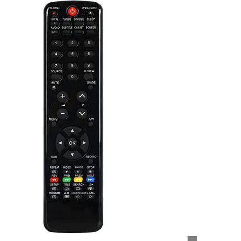 Télécommande De Remplacement - Pour Tv Haier - Modèles HTR D06A LE22G610CF LE24G610CF LE29C810CF - Noir - 1 Pièce