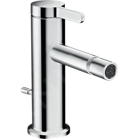 Mitigeur bidet à levier unique AXOR ONE avec ensemble de vidage à tiges de traction 1 1/4 Z chromé (1/4)