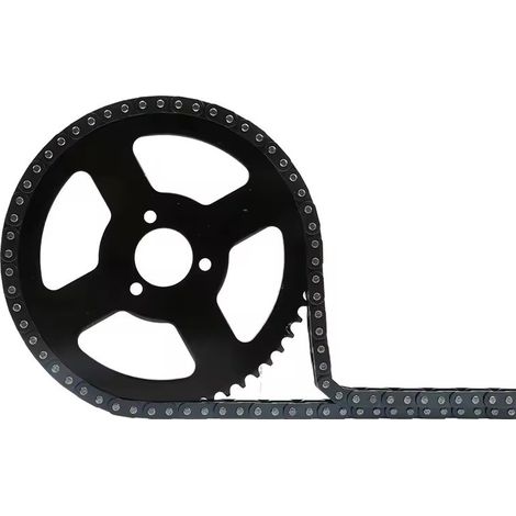 Zubehör für 47/49-cm³-Zweitakt-Miniquads: Kette, Ritzel, großer Freilauf, 54 Zähne, 108 Glieder (1/4)